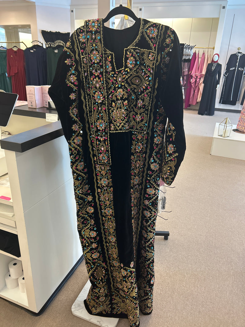 Heavy Beaded Palestinian Thobe