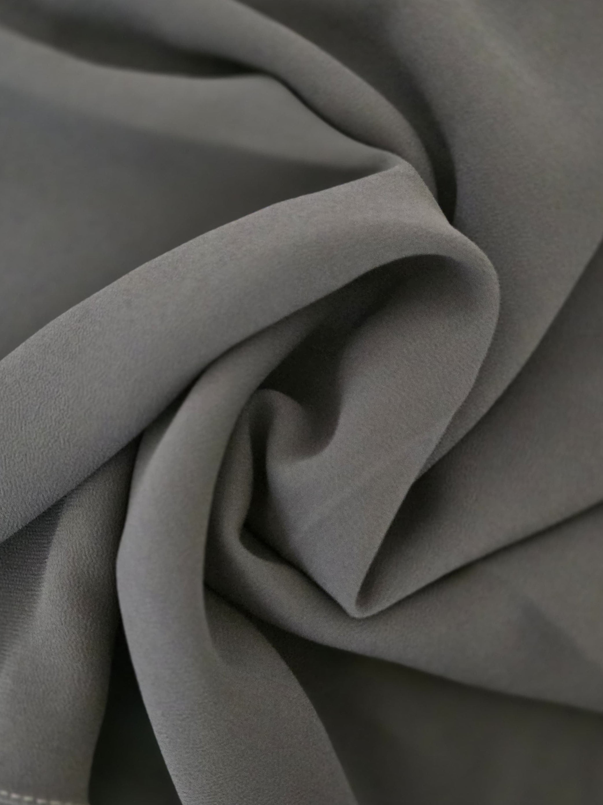 Dark Gray Premium Chiffon Hijab