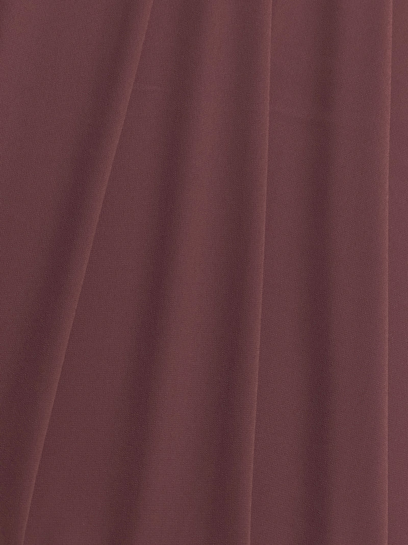 Dark Mauve Premium Chiffon Hijab