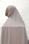 Light Taupe Undercap Premium Chiffon Hijab