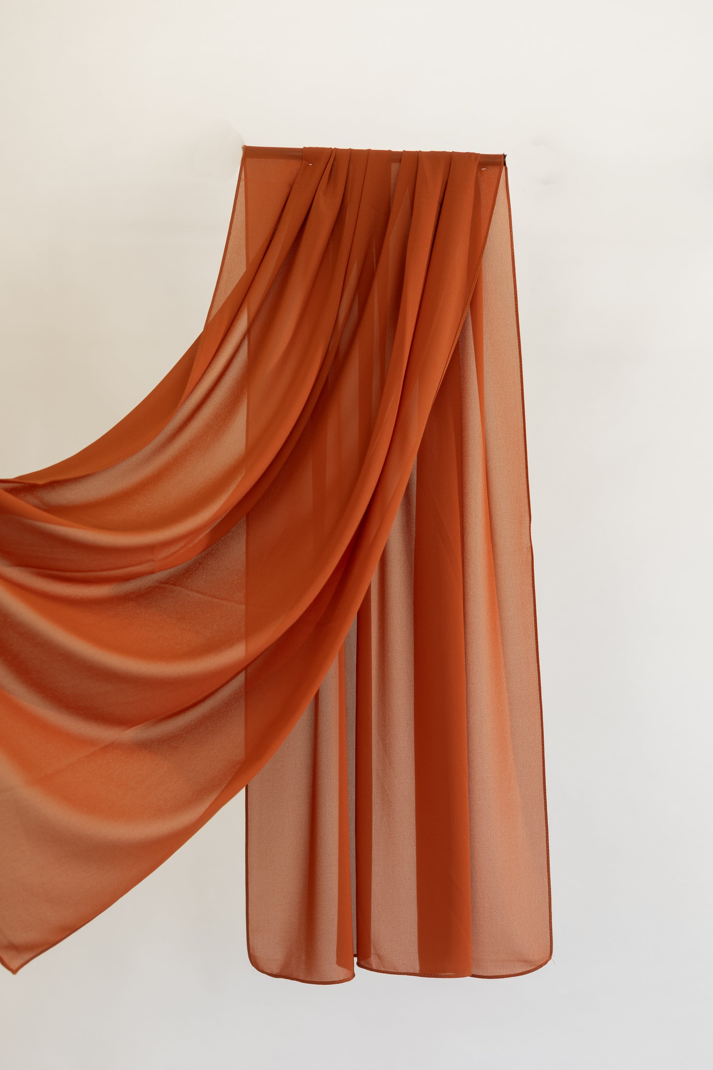 Burnt Orange Premium Chiffon Hijab