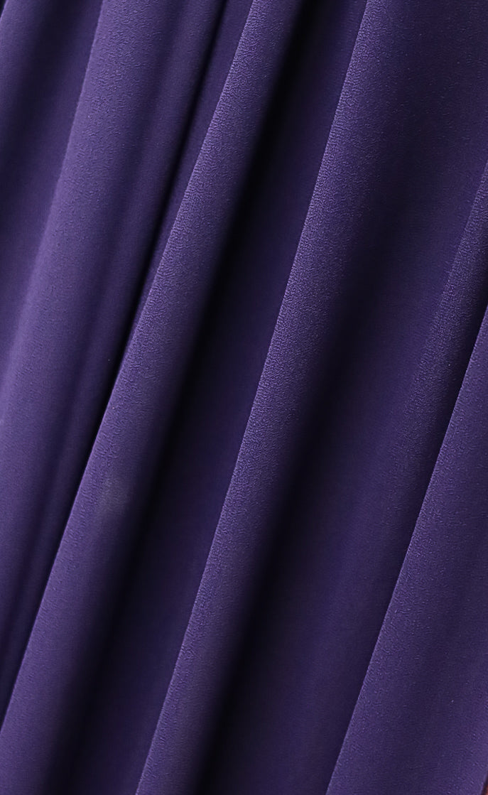 Deep Purple Premium Chiffon Hijab