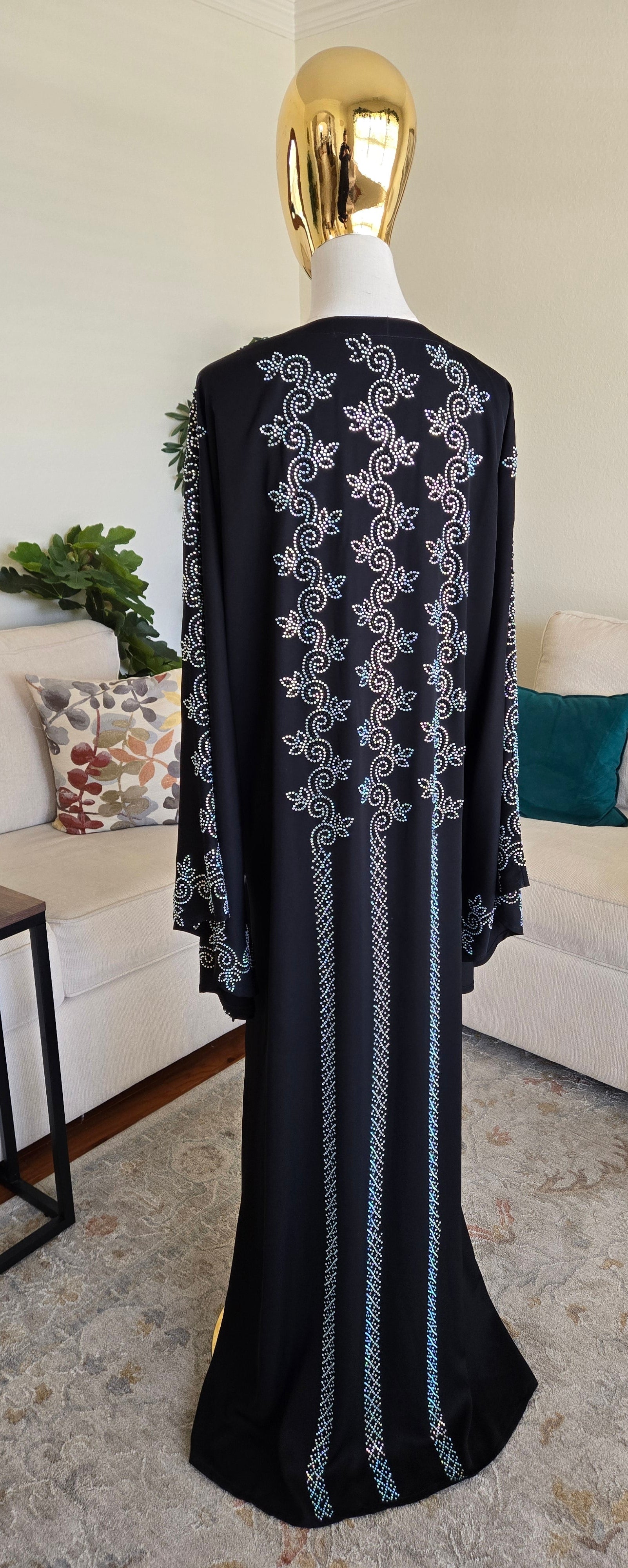 Celestial Noir Abaya