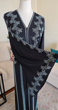 Celestial Noir Abaya