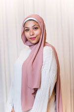 Soft Pink Premium Chiffon Hijab