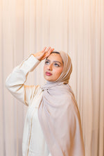 Light Beige Premium Chiffon Hijab