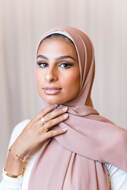 Baby Pink Premium Chiffon Hijab